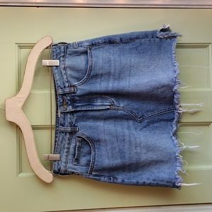 Women's Pacsun size 27 denim mini skirt